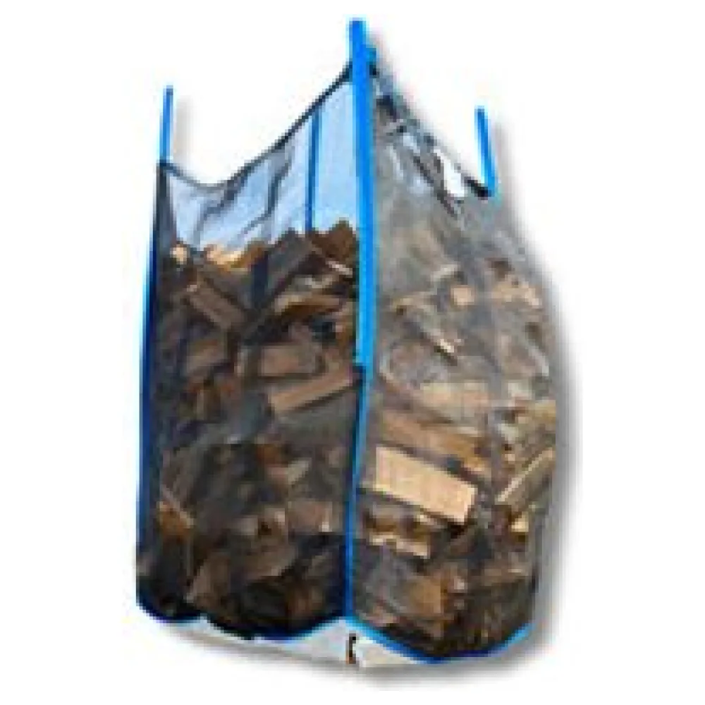 Big Bag 100x100x160cm für Brennholz mit Sternenboden – Bild 3