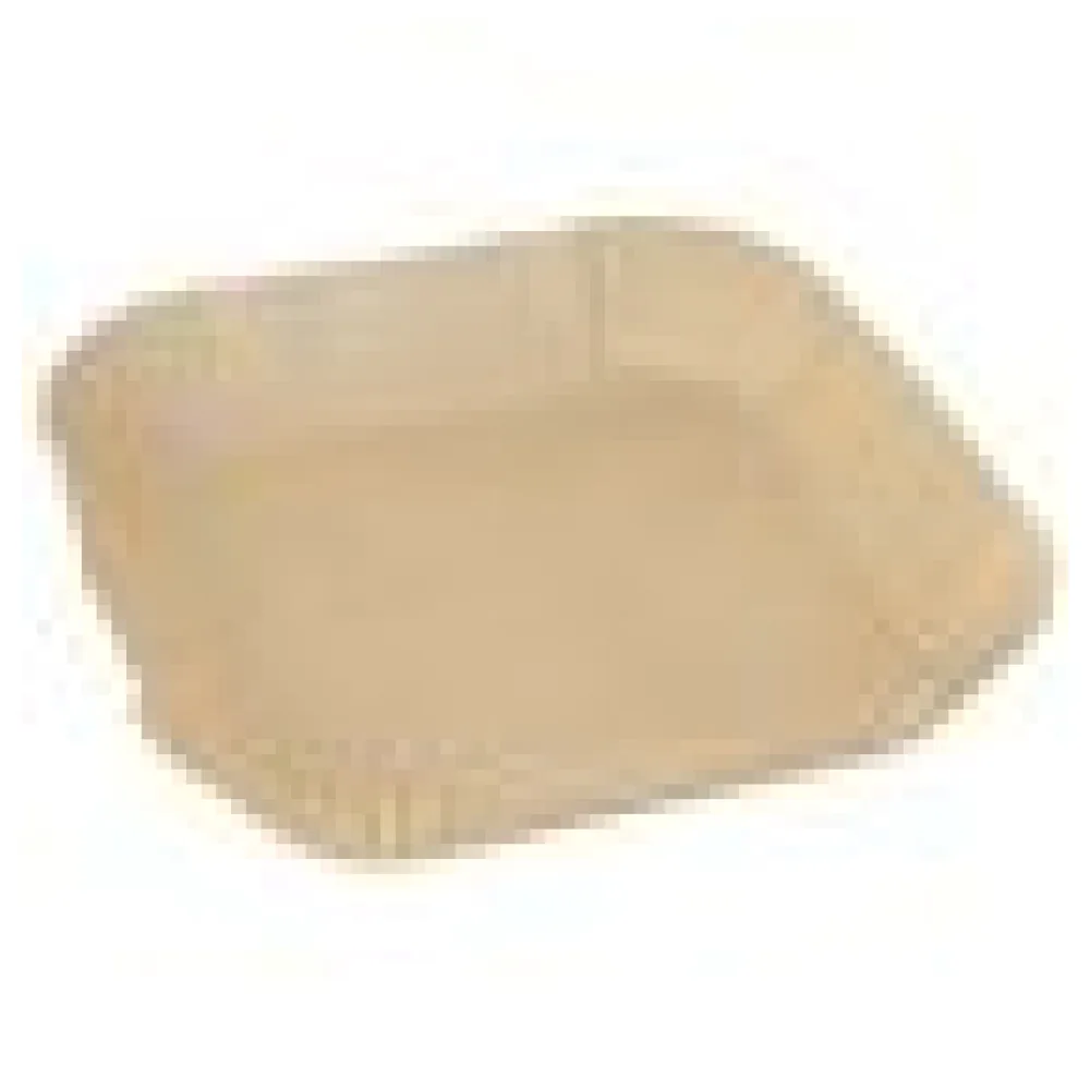 Backpapierzuschnitte für Heißluftfritteusen Mikrowelle Backofen 20 x 20 x 4,5cm braun, 100 Stk. – Bild 4