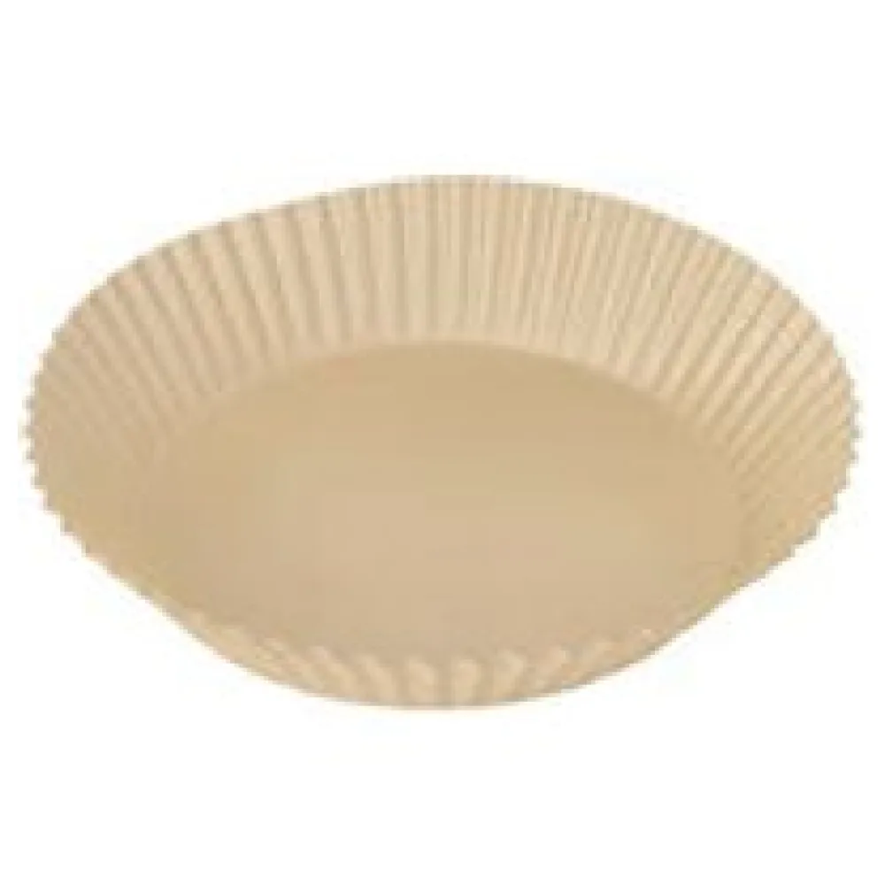 Backpapierzuschnitte für Heißluftfritteusen Mikrowelle Backofen O16cm x 4,5cm braun – Bild 3