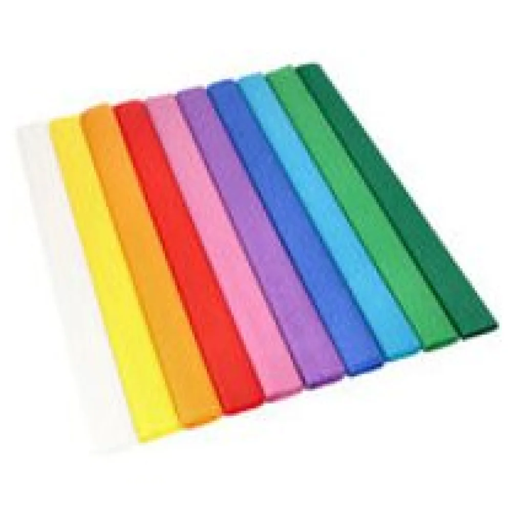 Krepppapier 2,5m x 50cm auf Rolle für dekorative Gastro-Einsätze, 10 Stk. – Bild 3