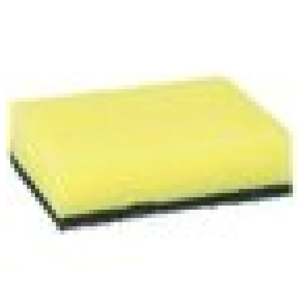 Topfreiniger Abwaschschwämme eckig 2,6x 9x 6,6 cm gelb/grün mit Griffrille kratzend, 6 Stk. – Bild 4