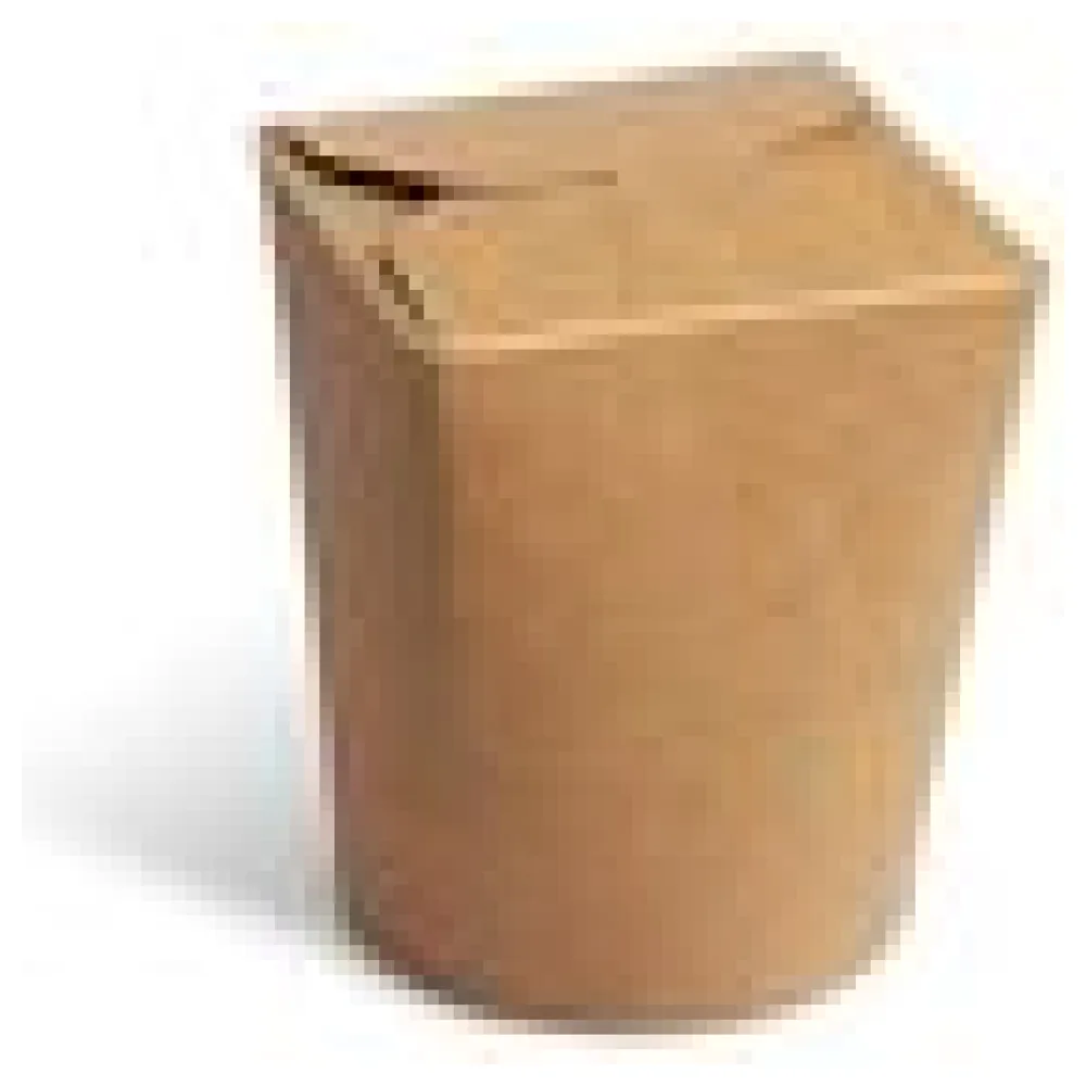 Food Box Take Away Box 80x73x100mm 500ml Kraftpapier beschichtet braun, 50 Stk. – Bild 4