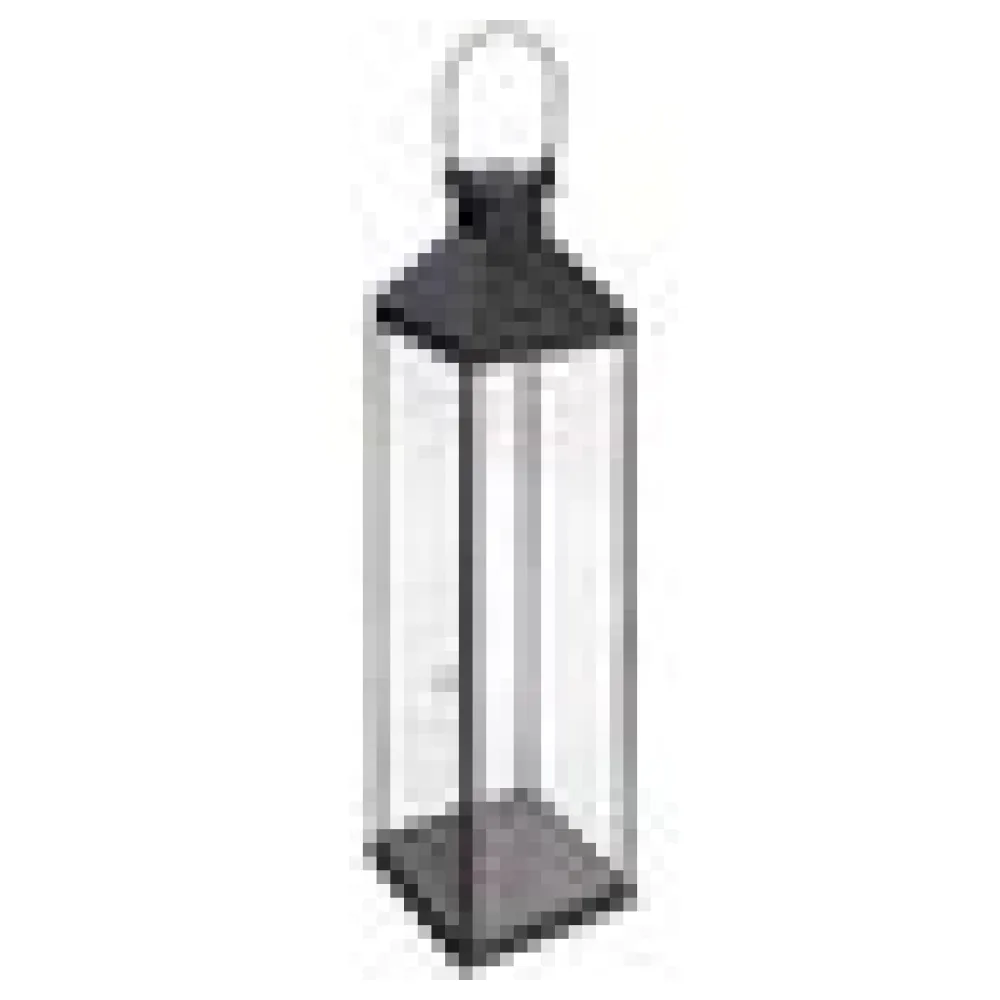 Laterne "Antike" aus Metall/Glas, schwarz, 57cm, 1 Stk. – Bild 4