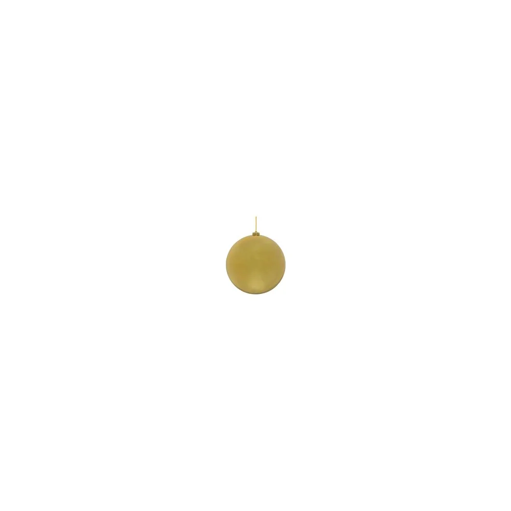 Weihnachtskugeln Christbaumkugeln XL aus Kunststoff gold, O20cm, 1 Stk.