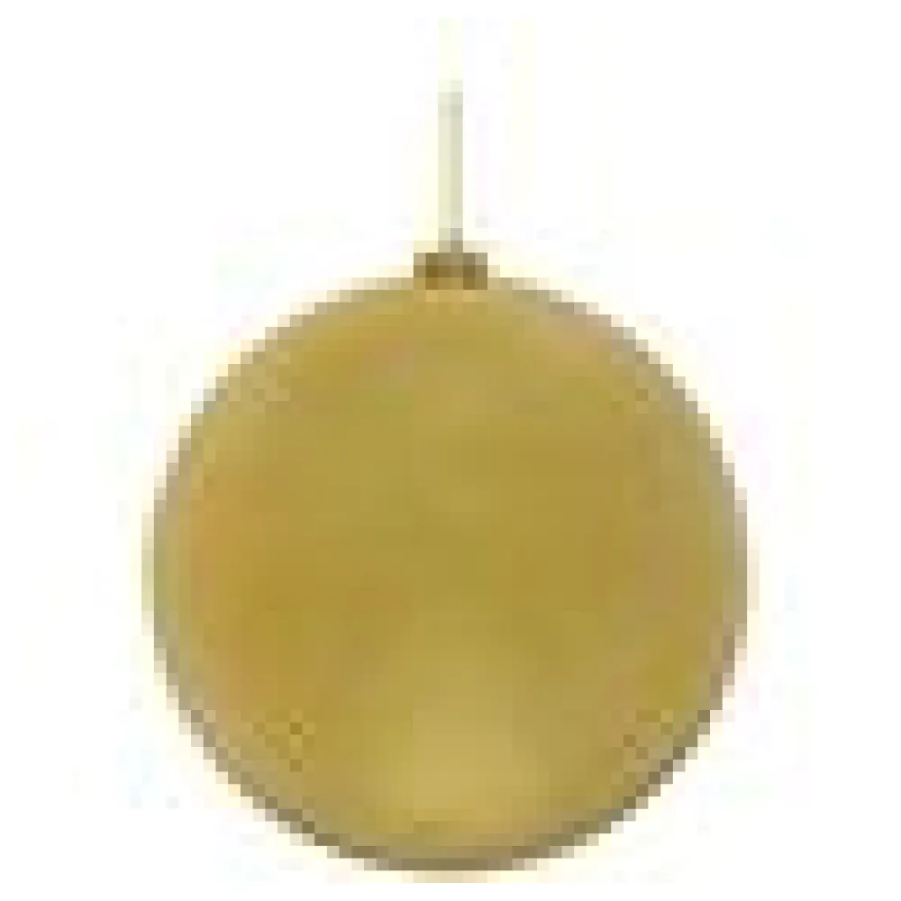 Weihnachtskugeln Christbaumkugeln XL aus Kunststoff gold, O20cm, 1 Stk. – Bild 4