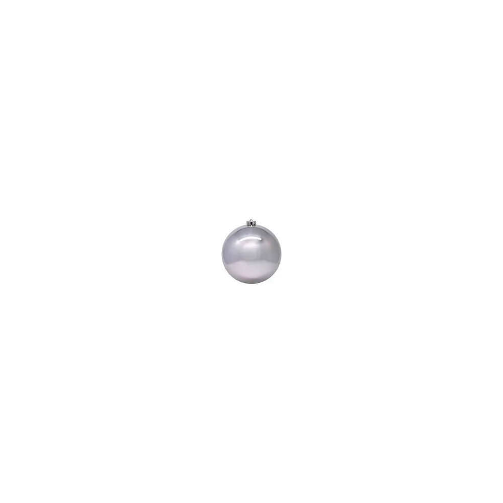Weihnachtskugeln Christbaumkugeln XL aus Kunststoff silber, O20cm, 1 Stk.