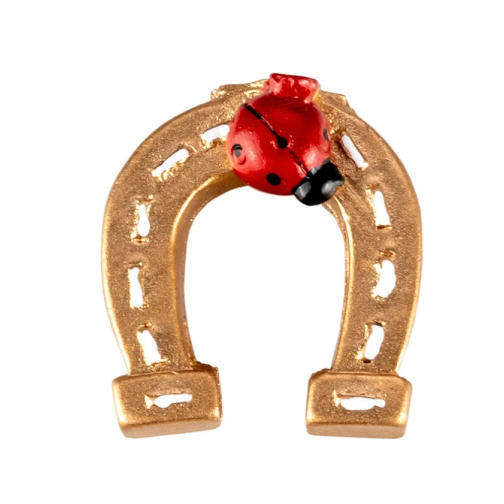Glücksbringer "Hufeisen" ca. 3 cm, 30 Stk. – Bild 2