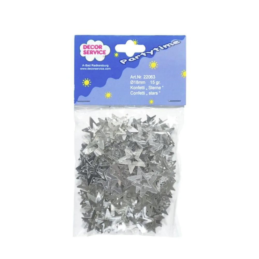 Konfetti "Sterne", 18mm, 15g – Bild 2