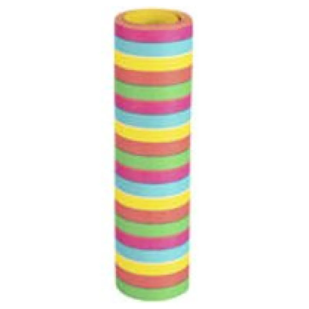 Luftschlangen aus Papier bunt schwer entflammbar 4m, 10 Stk. – Bild 3