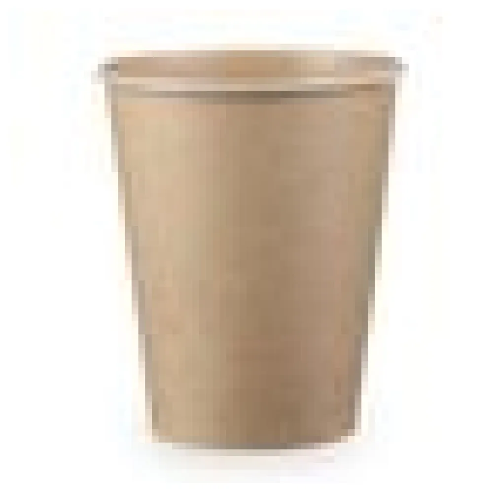 Kaffeebecher 'Coffee To Go' Pappbecher 100% ohne Kunststoff braun 300ml, 50 Stk. – Bild 4