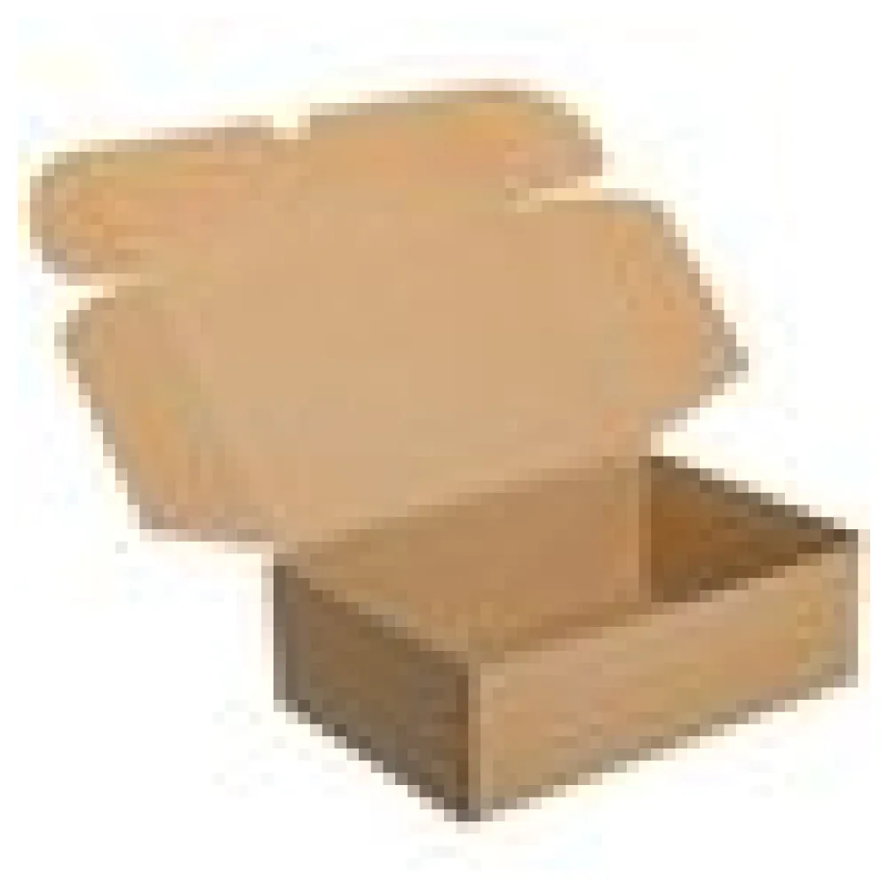 Stülpdeckelkarton DHL-Kleinpaket 241x160x80mm (Außenmaß) braun wiederverwendbar – Bild 4