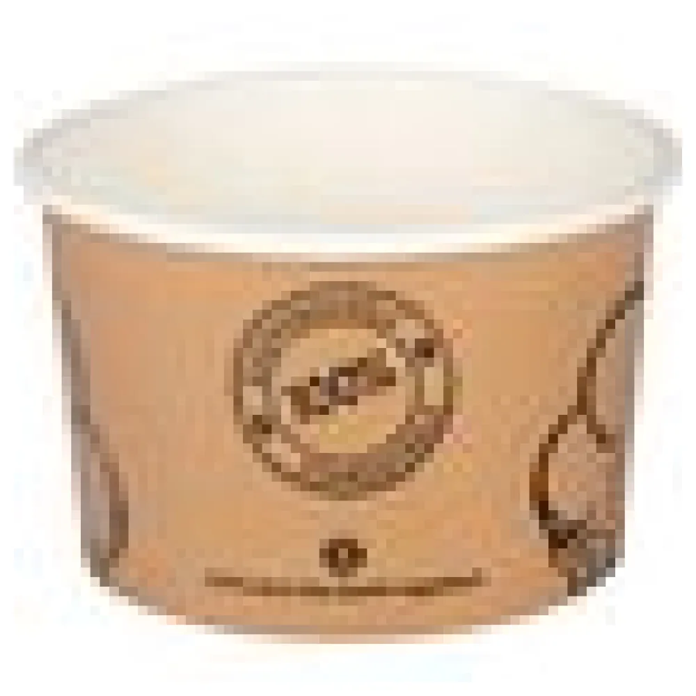 BIO Eisbecher aus Karton Pappbecher FSC zerfiziert 120ml O7.3cm, 50 Stk. – Bild 4