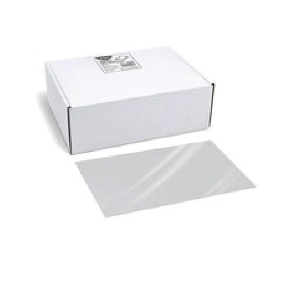 Zuschnitte PP transparent klar 180 x 240mm (1/16 Bogen) Spenderkarton, 4000 Stk.