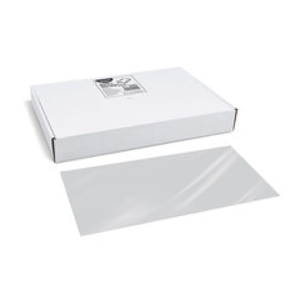 Zuschnitte PP transparent klar 240 x 360mm (1/8 Bogen) Spenderkarton, 2000 Stk.
