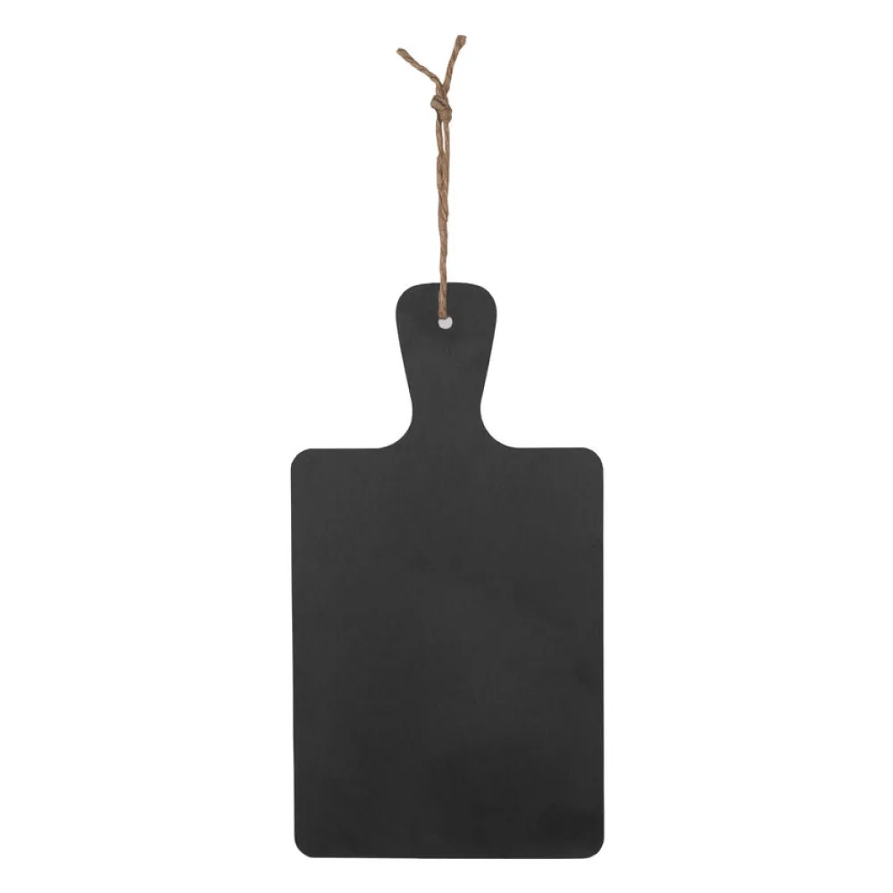 Wand-Kreidetafel "Naturstein" aus Schiefer schwarz zum Aufhängen 15 x 28cm – Bild 2