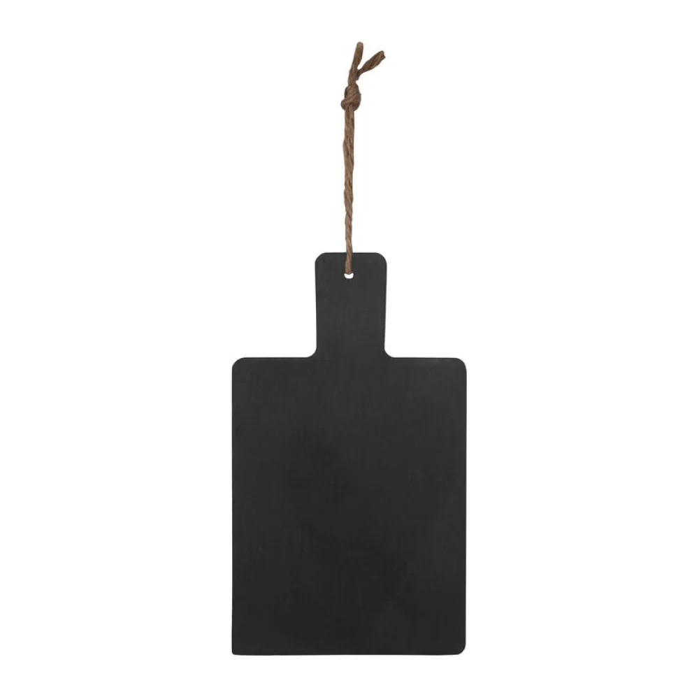 Wand-Kreidetafel "Naturstein" aus Schiefer schwarz zum Aufhängen 11 x 19cm – Bild 2