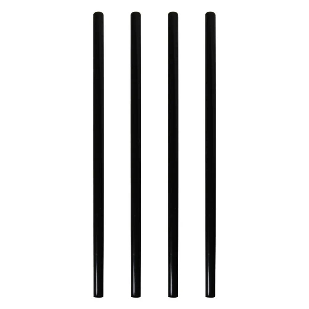 Trinkhalme Strohhalme Kunststoff PP Mehrweg schwarz 240 mm O 8mm, 500 Stk. – Bild 2
