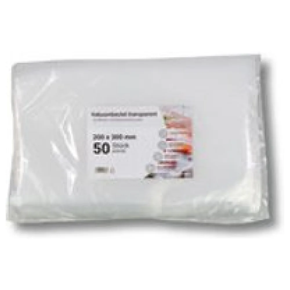 Siegelrandbeutel Vakuumbeutel PA/PE 200 x 300 mm goffriert transparent 90 my, 50 Stk. – Bild 3