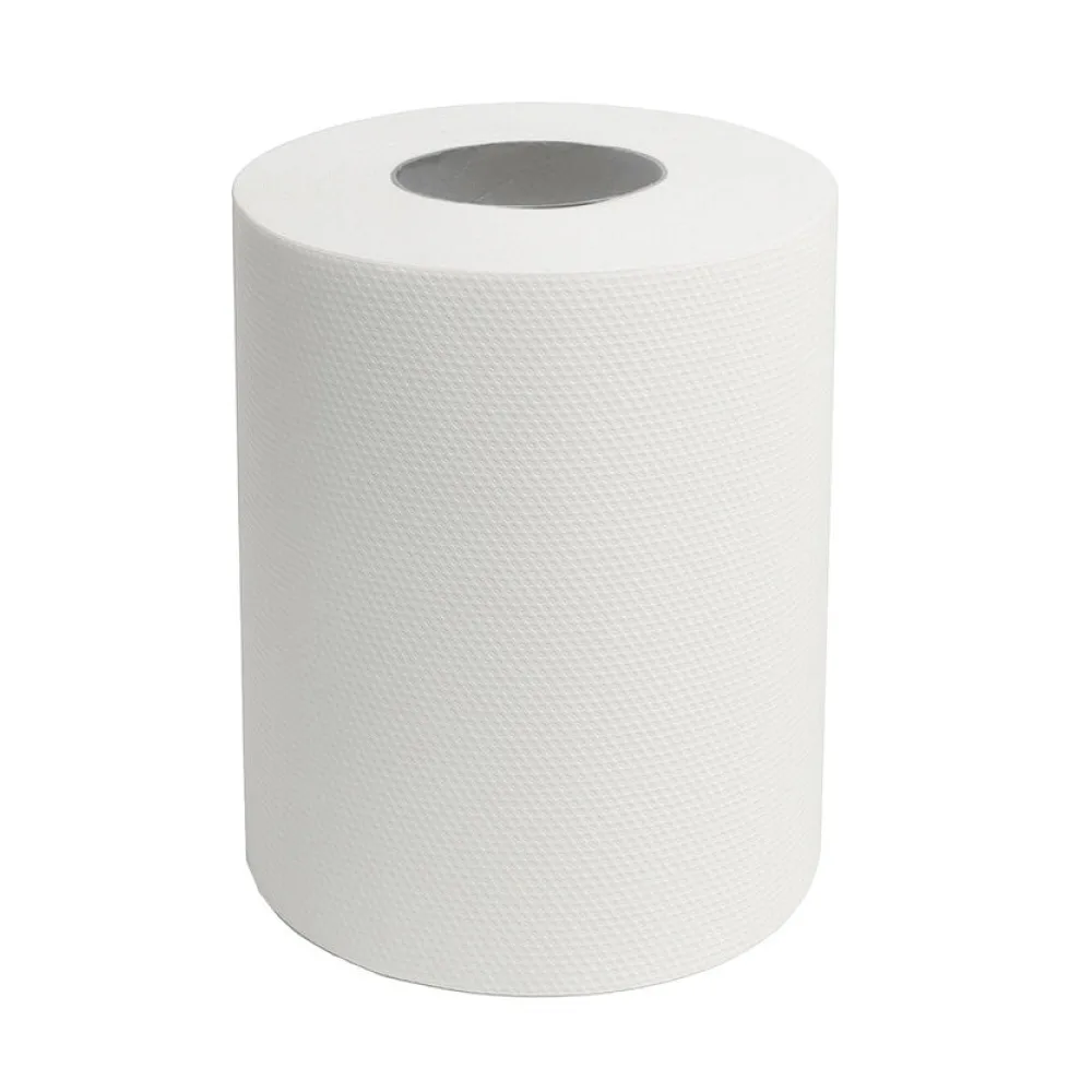 Papierhandtuchrolle 19cm für Innen und Außenabwicklung 2 lagig aus 100% Cellulose, 6 Stk. – Bild 2