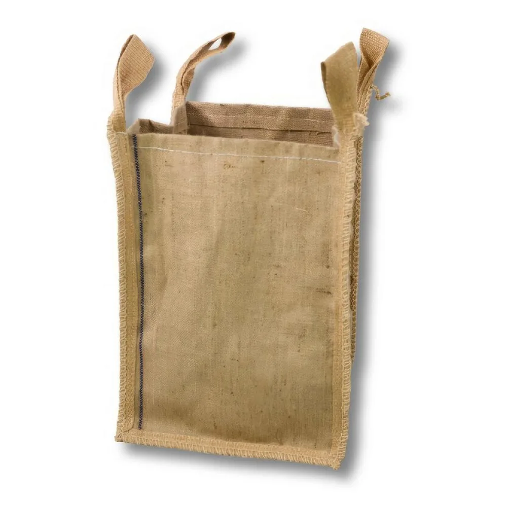 Jute Big Bag 35 x 35 x 50 cm Jute natur 61 Liter SWL 500 kg – Bild 2