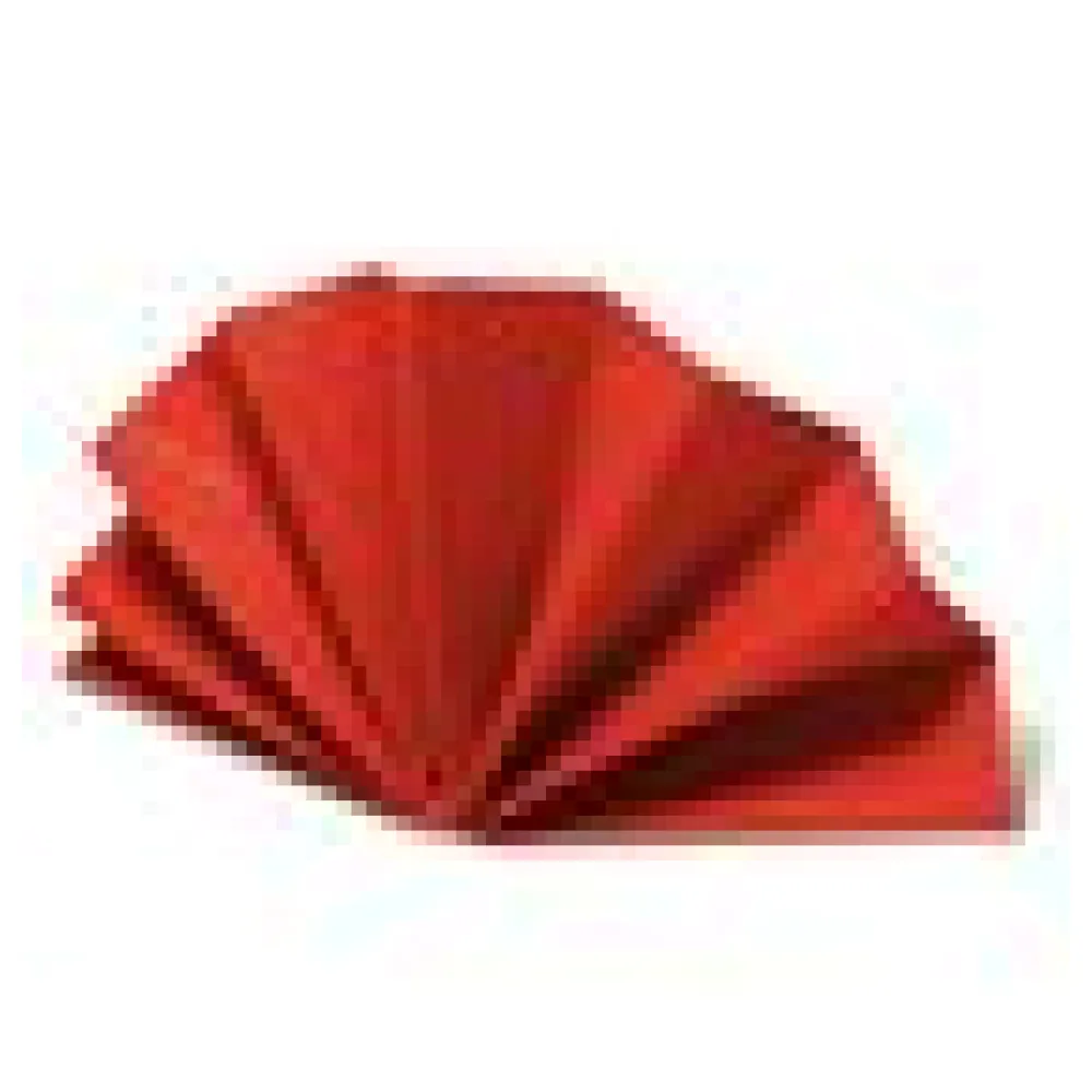 DekoStar Servietten 38 x 38cm rot, Geprägte Tischservietten Tischdekoration, 50 Stk. – Bild 4