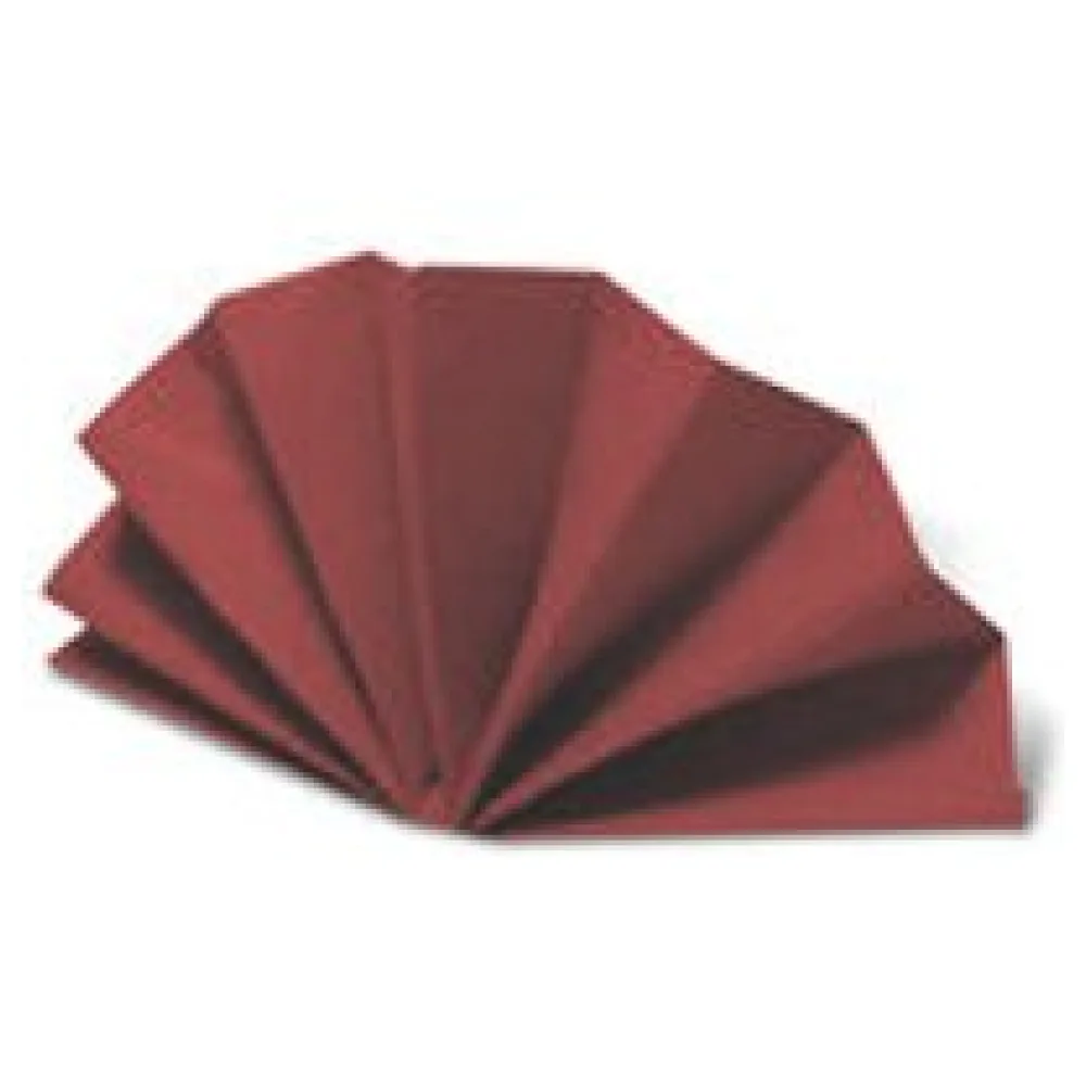 DekoStar Servietten 38 x 38cm bordeaux, Geprägte Tischservietten Tischdekoration, 50 Stk. – Bild 3