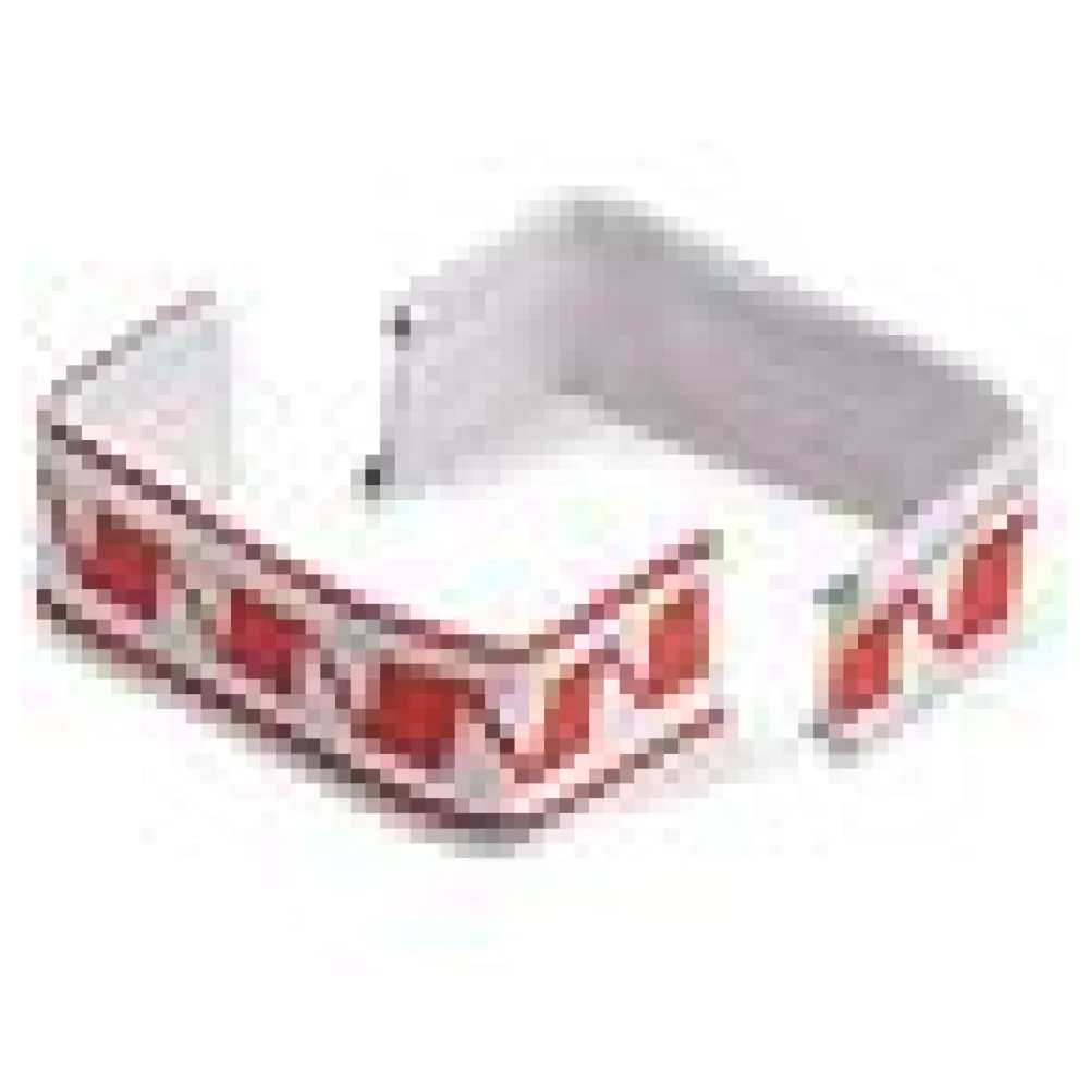 Verschlussclipse U-Form Beutelverschlüsse 33 x 8 mm rot/weiß PAP/FE, 1000 Stk. – Bild 4