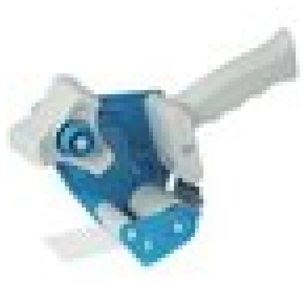 Handabroller grau/blau mit Andrucklasche & Rollenbremse für 50mm x 66m Packband – Bild 4