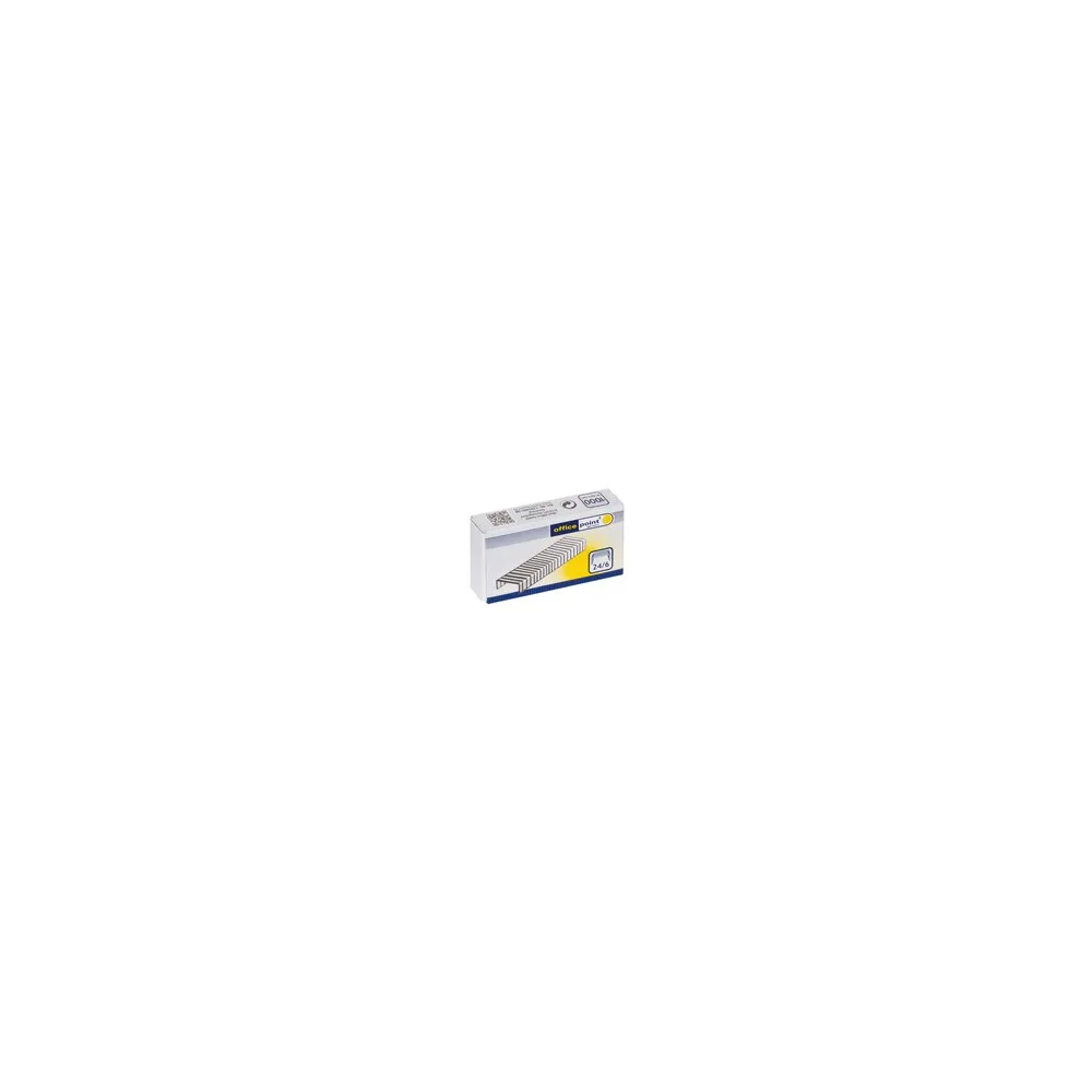 Heftklammern silber verzinkt 24/6 (10 packs je 1000 Stk) = 10000 Stk.