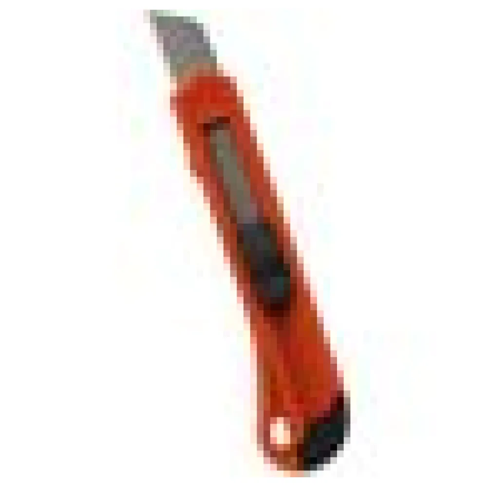 Schneidemesser Cutter rot/orange mit 18 mm Abbrechklinge – Bild 4