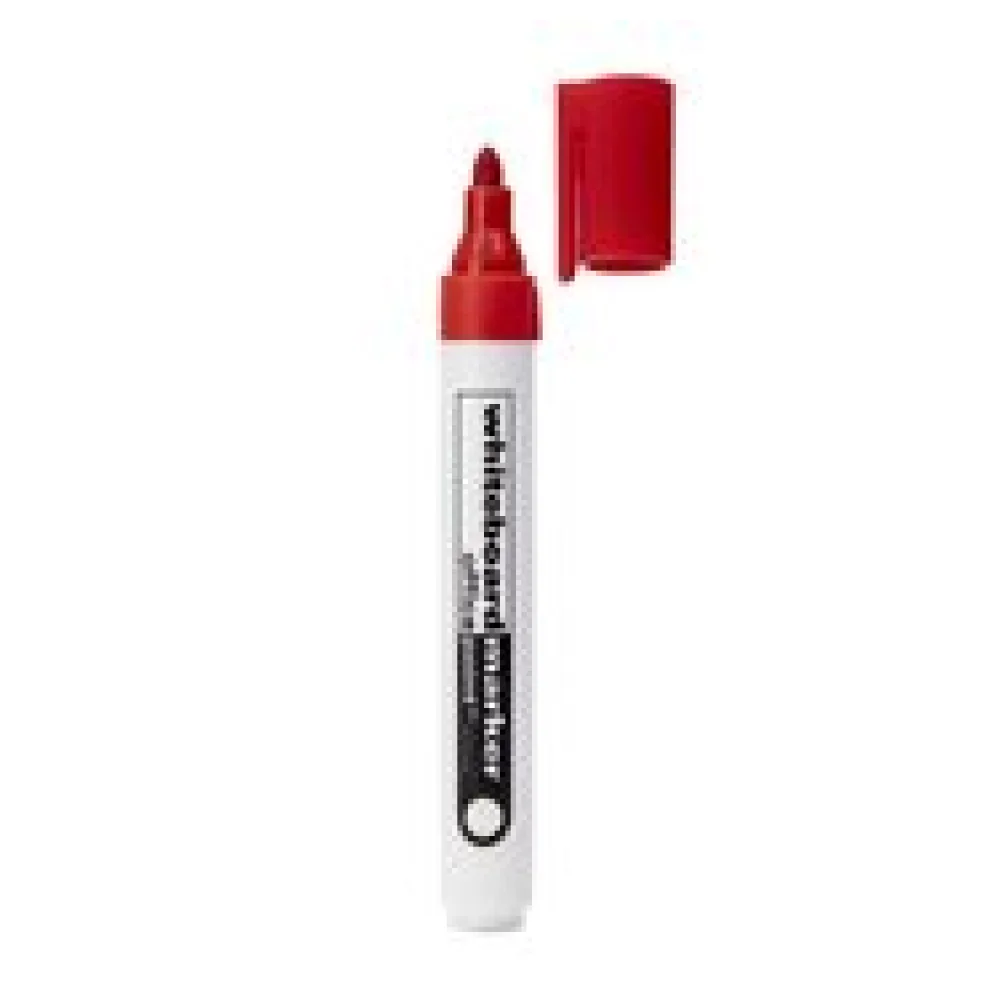Whiteboard Marker 1-5mm Rundspitze rot, 10 Stk.