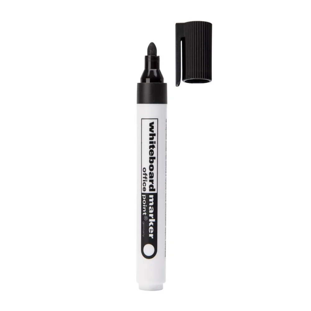 Whiteboard Marker 1-5mm Rundspitze schwarz, 10 Stk. – Bild 2