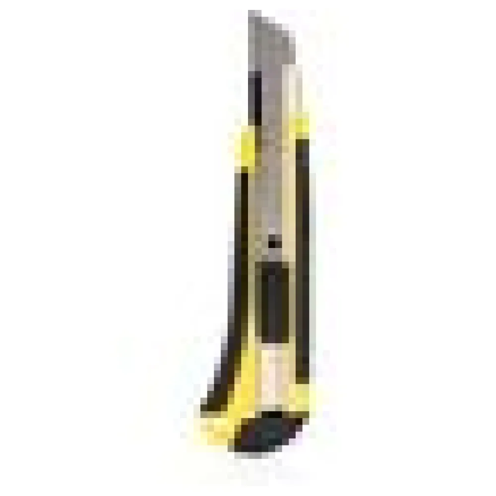 Schneidemesser Cutter mit Metallführung Antirutschgriff stabil 18mm Abbrechklinge – Bild 4