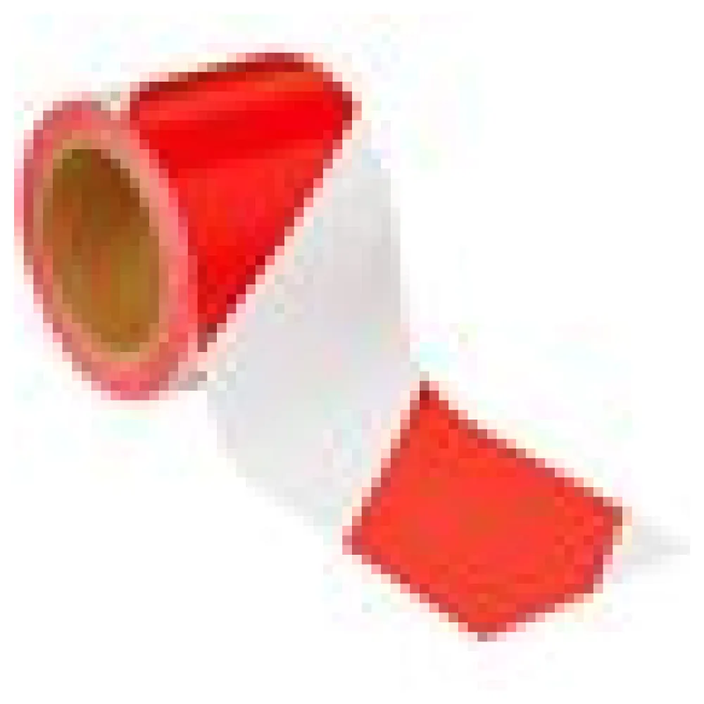 Absperrband rot weiß gestreift 75mm breit 100 Meter LDPE – Bild 4