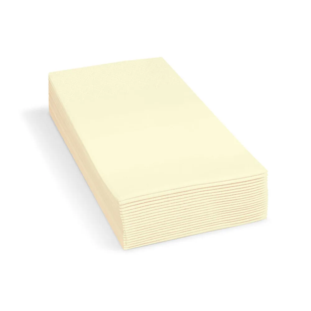 Servietten 33 x 33 cm 1/8 -Kopffalz, 2-lagig champagner, 250 Stk. – Bild 2