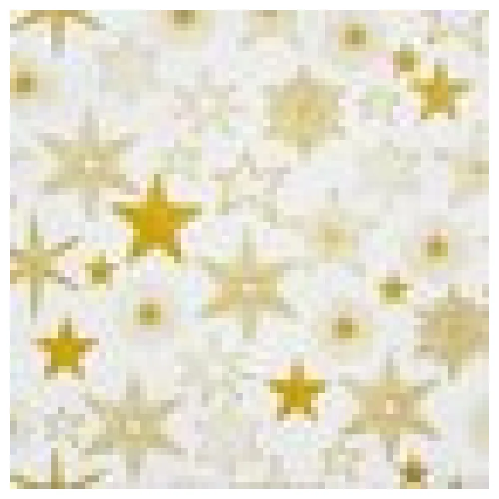Weihnachtsservietten 3-lagig 33 x 33 cm goldene Sterne, 20 Stk. – Bild 4