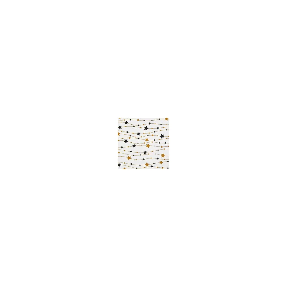Weihnachtsservietten 3-lagig 33 x 33 cm Sterne, 20 Stk.