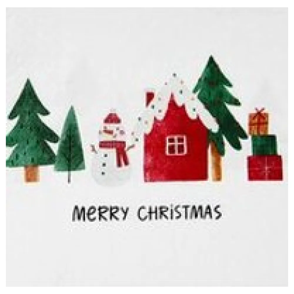 Weihnachtsservietten 3-lagig 33 x 33 cm Weihnachtsdorf, 20 Stk. – Bild 3