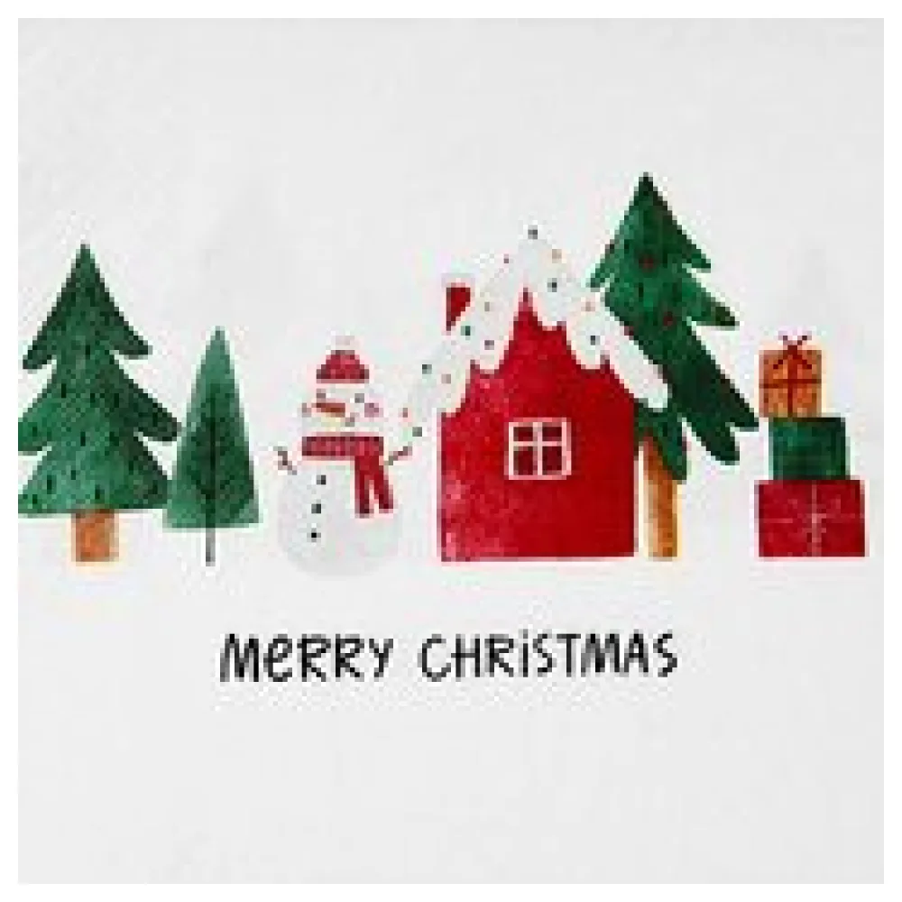 Weihnachtsservietten 3-lagig 33 x 33 cm Weihnachtsdorf, 20 Stk.