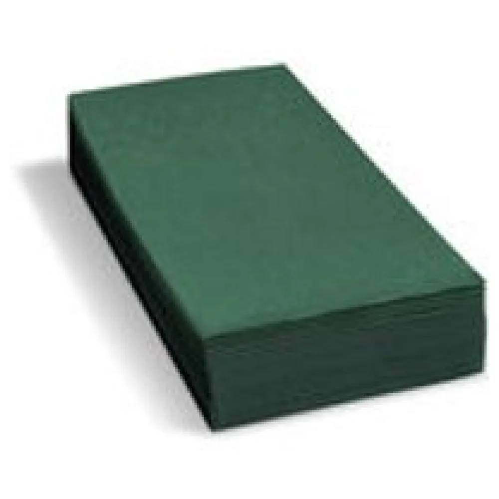 Servietten 33 x 33 cm 1/8 -Kopffalz, 2-lagig dunkelgrün, 250 Stk. – Bild 3