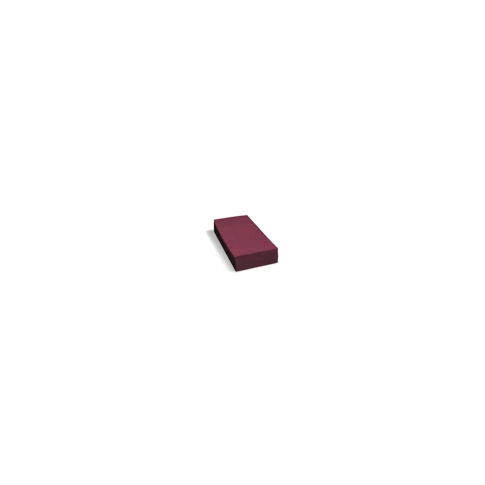 Servietten 33 x 33 cm 1/8 -Kopffalz, 2-lagig bordeaux, 250 Stk.