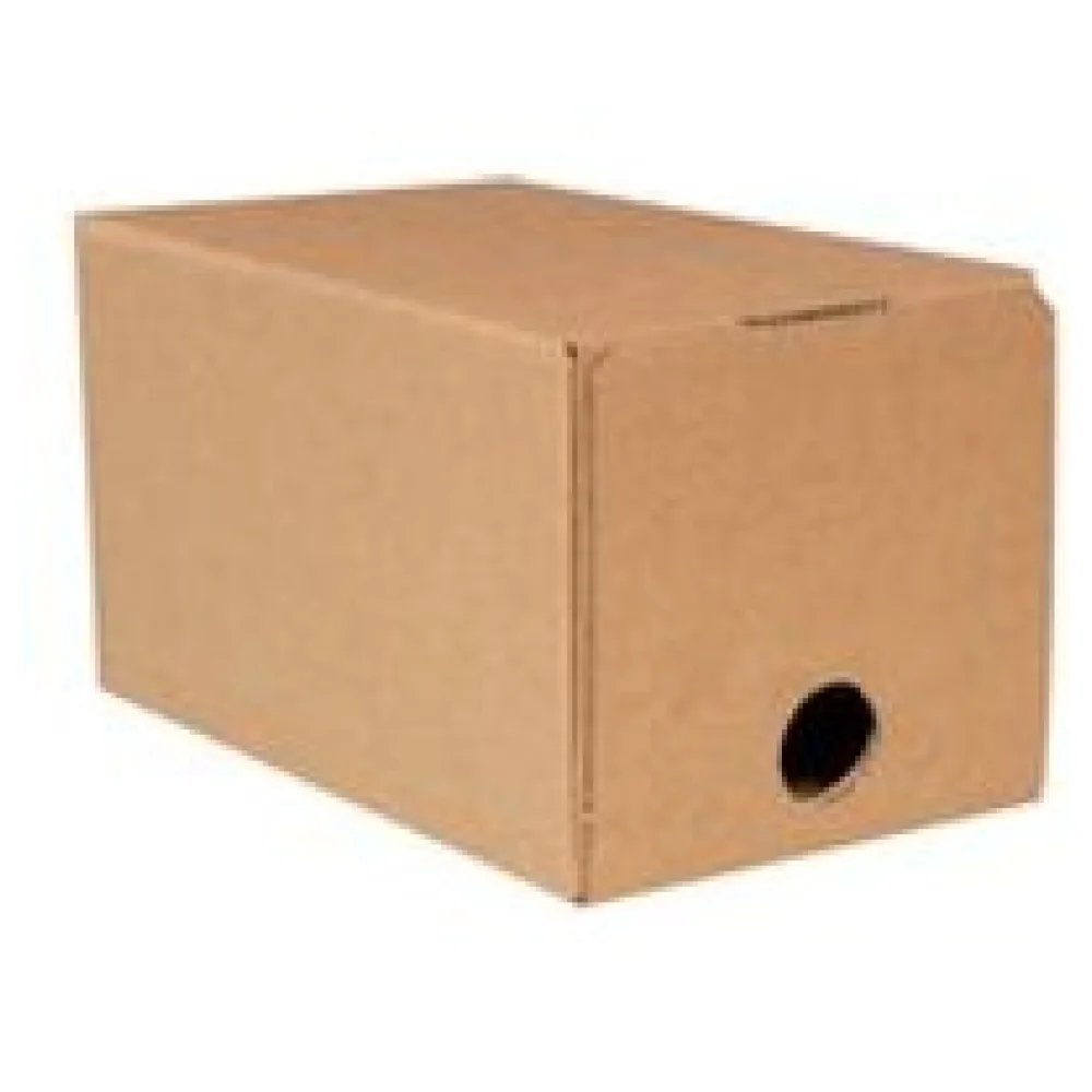 Karton für Bag in Box 5 Liter 168x155x256mm, braun – Bild 3