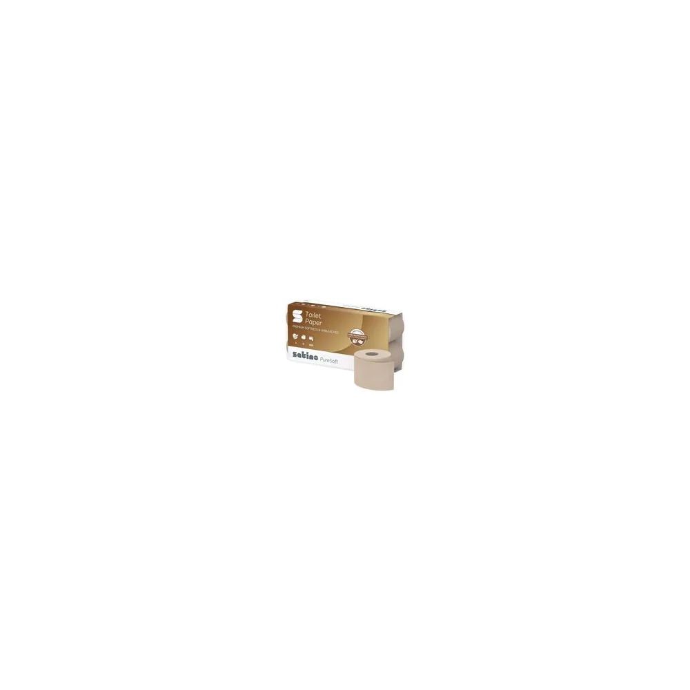 Smart Toilettenpapier 3-lagig aus 100% recyceltem Karton System MT1, 64 Rollen je 250 Blatt
