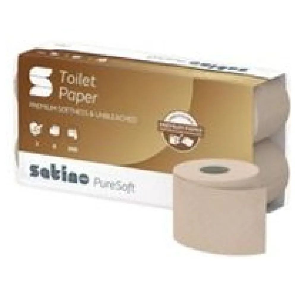 Smart Toilettenpapier 3-lagig aus 100% recyceltem Karton System MT1, 64 Rollen je 250 Blatt – Bild 3