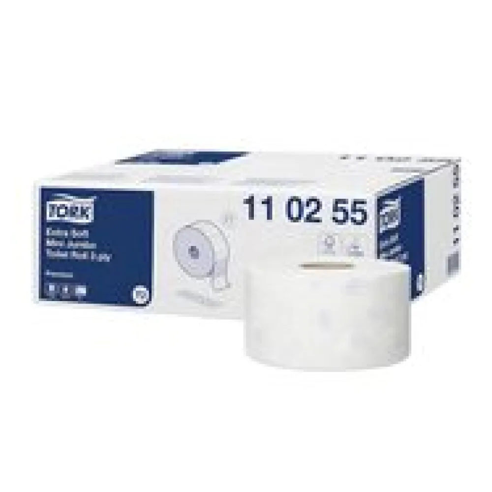 Mini Jumbo Toilettenpapier Recycling Premium 3-lagig, 12 Rollen je 120m