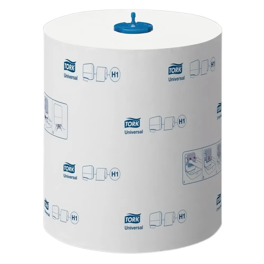 MaticR Rollenhandtuch H1 weiss 1-lagig 21cm x 280m, 6 Rollen je 1143 Abrisse – Bild 2