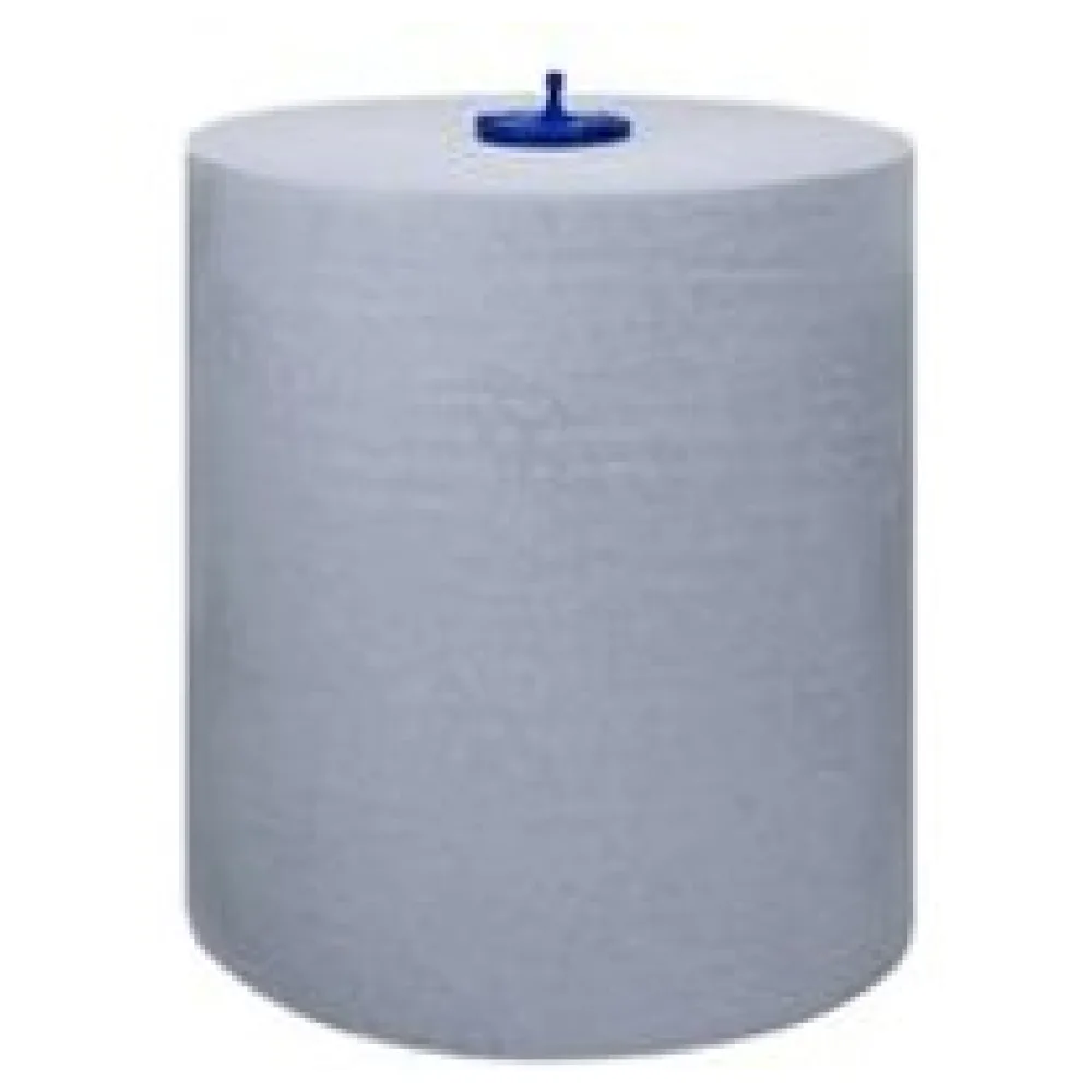 MaticR Rollenhandtuch H1 blau 2-lagig 21cm x 150m, 6 Rollen je 612 Abrisse – Bild 3