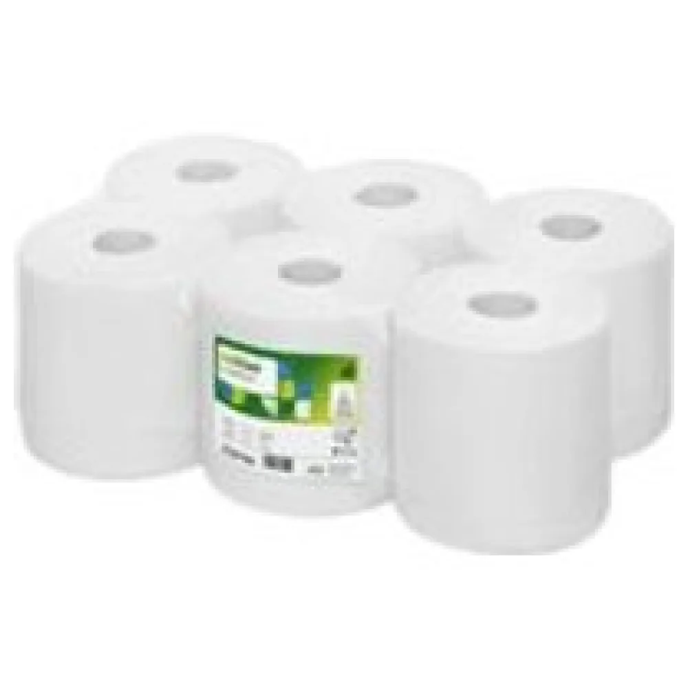 Papierhandtuchrolle Innenabrollung Comfort Midi, System CF1, 2-lagig, 6 Rollen a 138 lfm, 20 x 35 cm perforiert – Bild 3