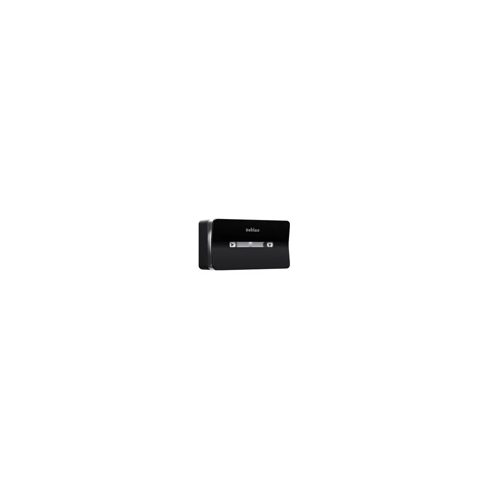 Jumbo Doppelrollen-Toilettenpapierspender Centerfeed mit Innenabwicklung, CF2, schwarz