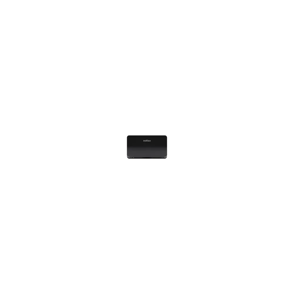 Hyginity Falthandtuchspender XS, System PT3, 17,6 cm x 30,1 cm x 15,1 cm, schwarz
